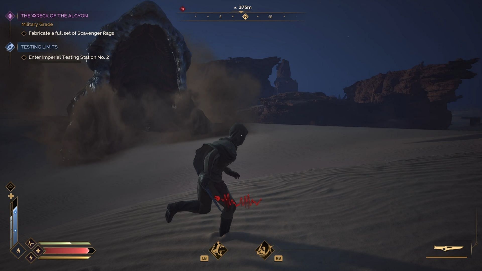In retrospect, one button could have gotten me out of this situation (Image via Funcom)